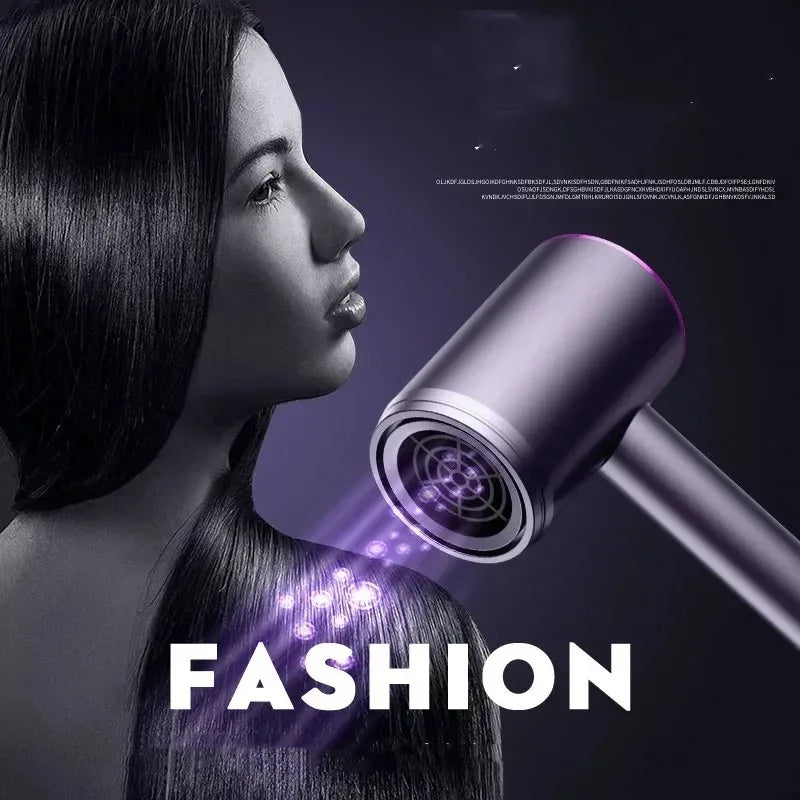 Professional Hair Dryer with Negative Ion Technology Fast Drying Low Noise and Constant Temperature for Salon and Home Use