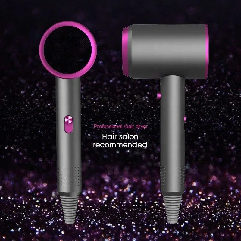 Professional Hair Dryer with Negative Ion Technology Fast Drying Low Noise and Constant Temperature for Salon and Home Use